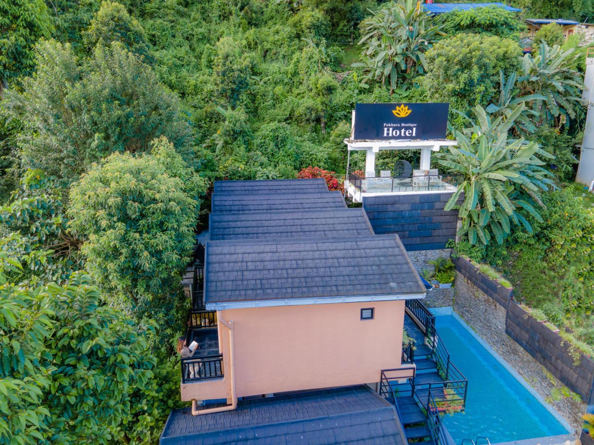 Pokhara Boutique Hotel Exterior foto